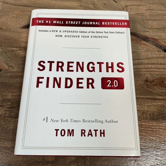 StrengthsFinder 2.0 by Tom Rath (2007,‎ Hardcover) Book, No Code - Picture 1 of 4